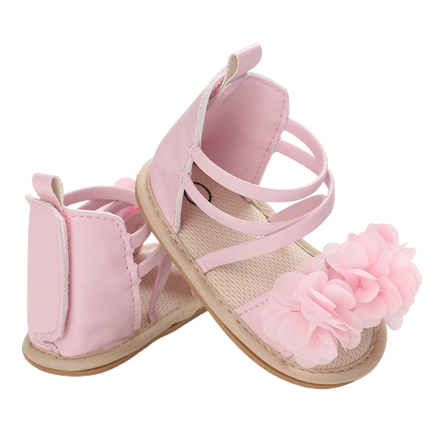 0-18M Infant Baby Girls Soft Sole Non-Slip Sandals