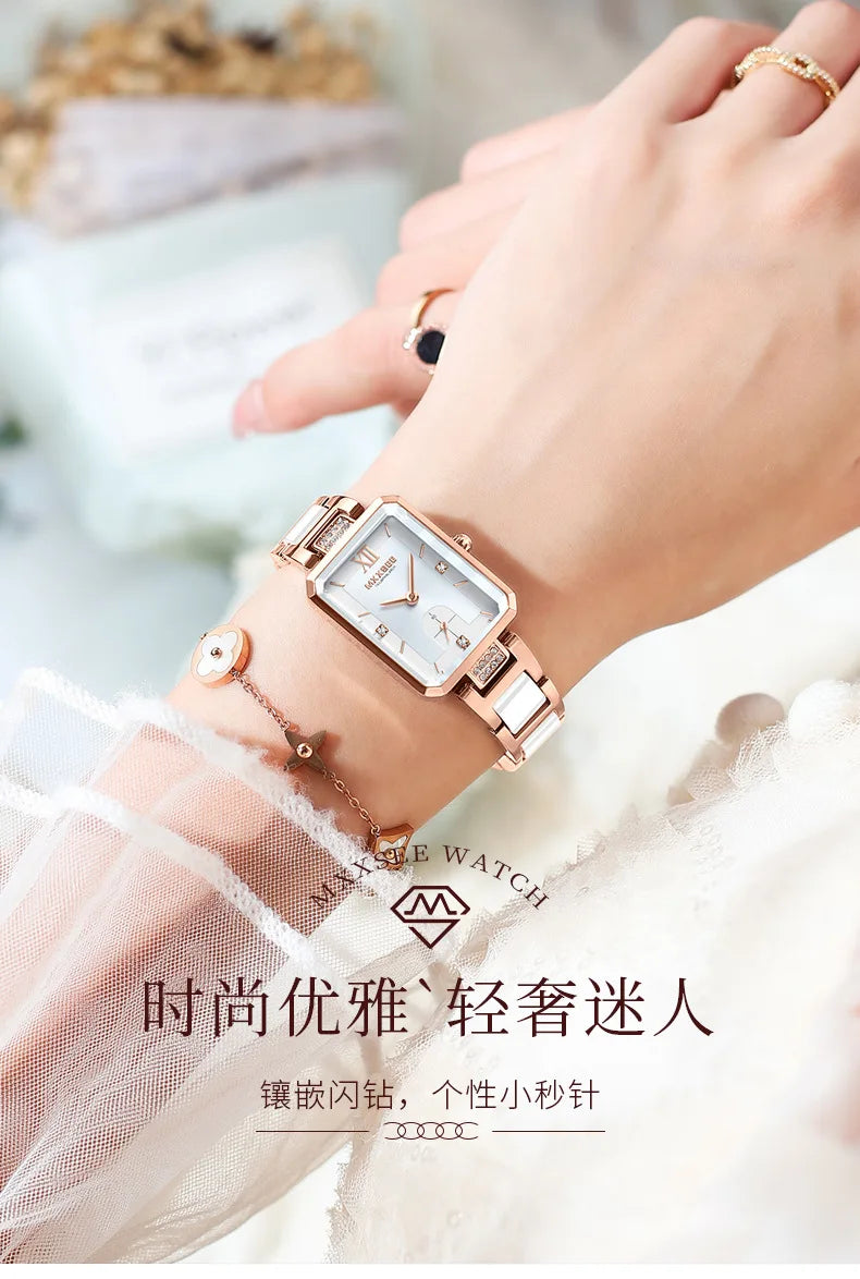 Women's Fashion Stainless Steel Quartz Watch