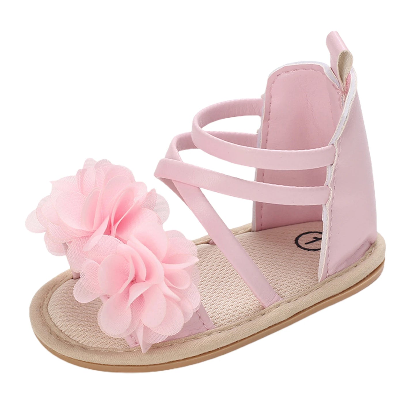 0-18M Infant Baby Girls Soft Sole Non-Slip Sandals