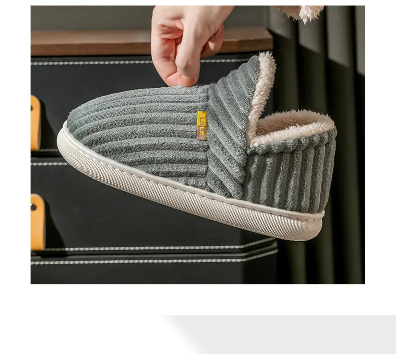 Women Winter Indoor Fluffy Warm Fuzzy Slippers