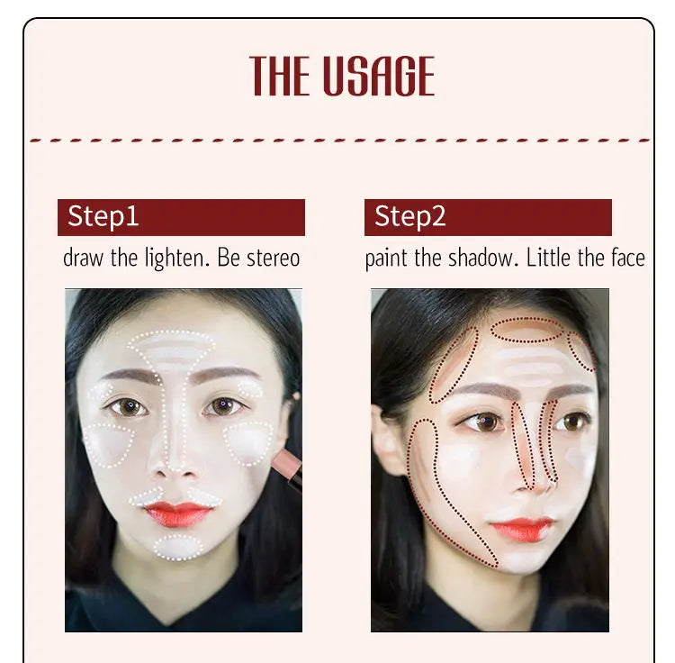 Double-headed Face Concealer Stick