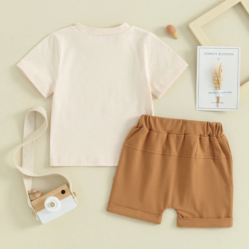 Toddler Baby Boy Summer Clothing Set