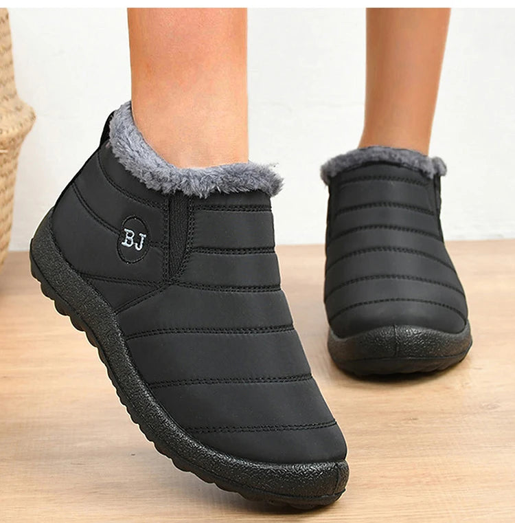 Women's Sneakers Soft Waterproof Fashion Winter Women Solid Comfortable Casual