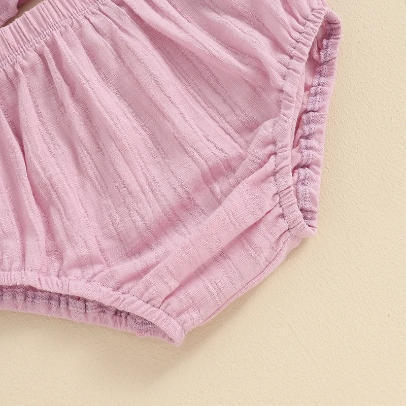 0-3Y Cute Baby Girls Summer Outfits Set