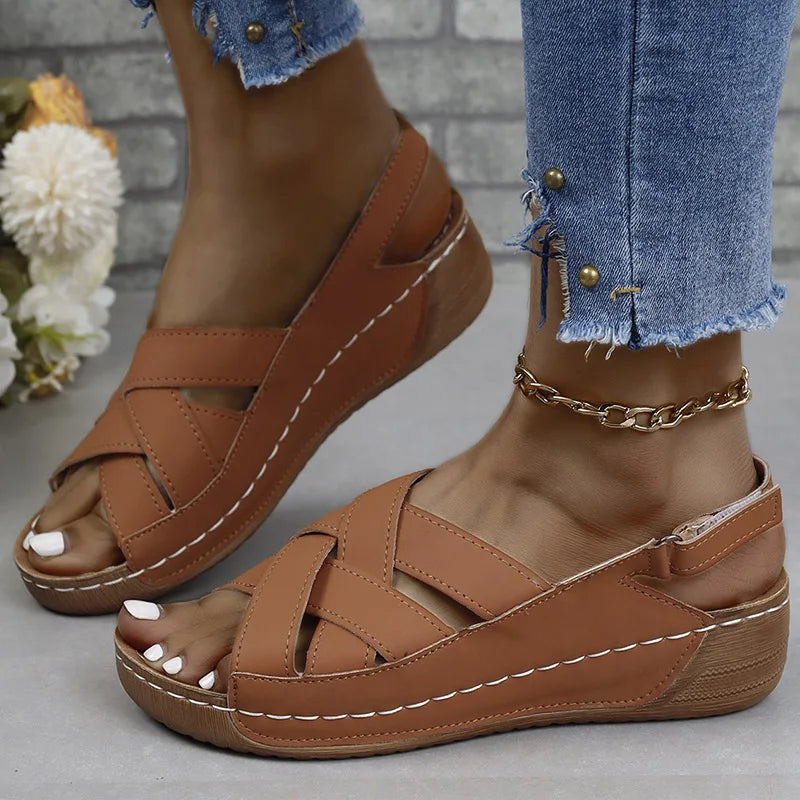 2024 Wedge Heels Platform Shoes