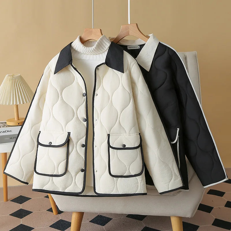 Plus Size Women Parka Autumn/Winter Wear padded Coat