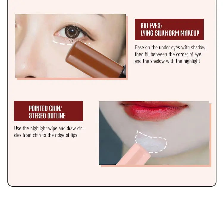 Double-headed Face Concealer Stick