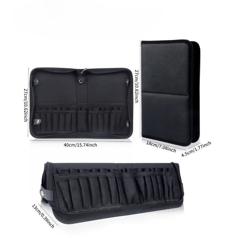 Foldable Makeup Brush Bag
