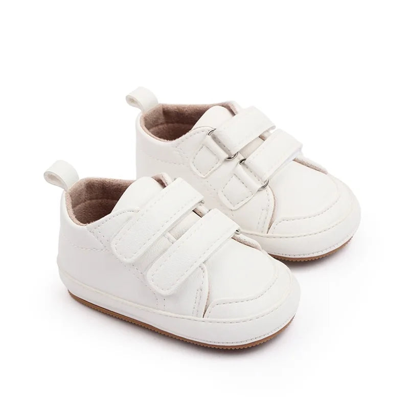 0-18M PU Leather Anti-Slip Sole First Walker Shoes