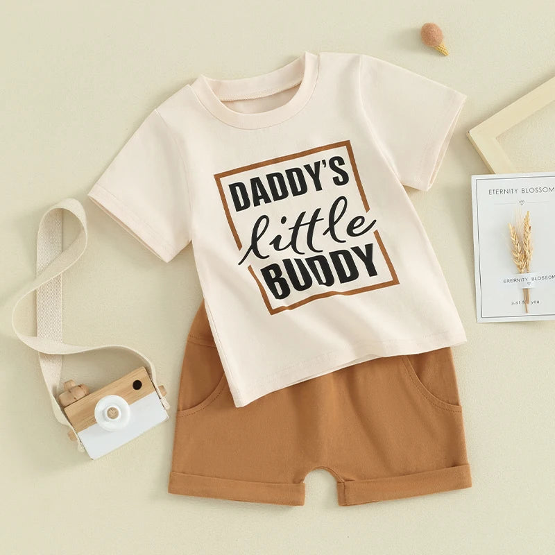 Toddler Baby Boy Summer Clothing Set
