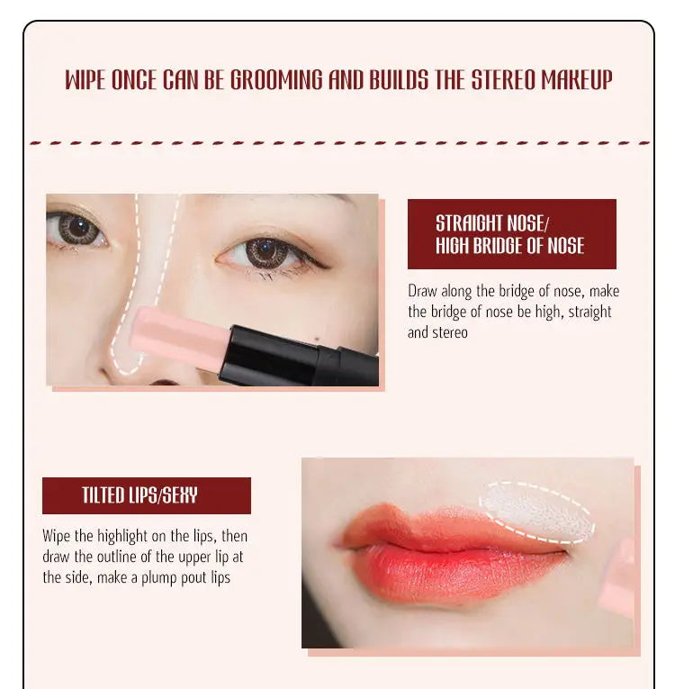 Double-headed Face Concealer Stick