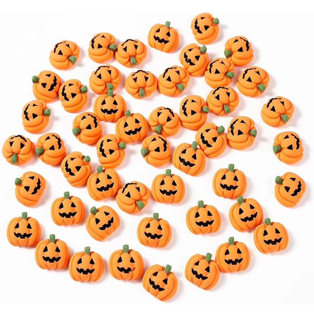 10/20pcs Resin Mini Halloween Pumpkin