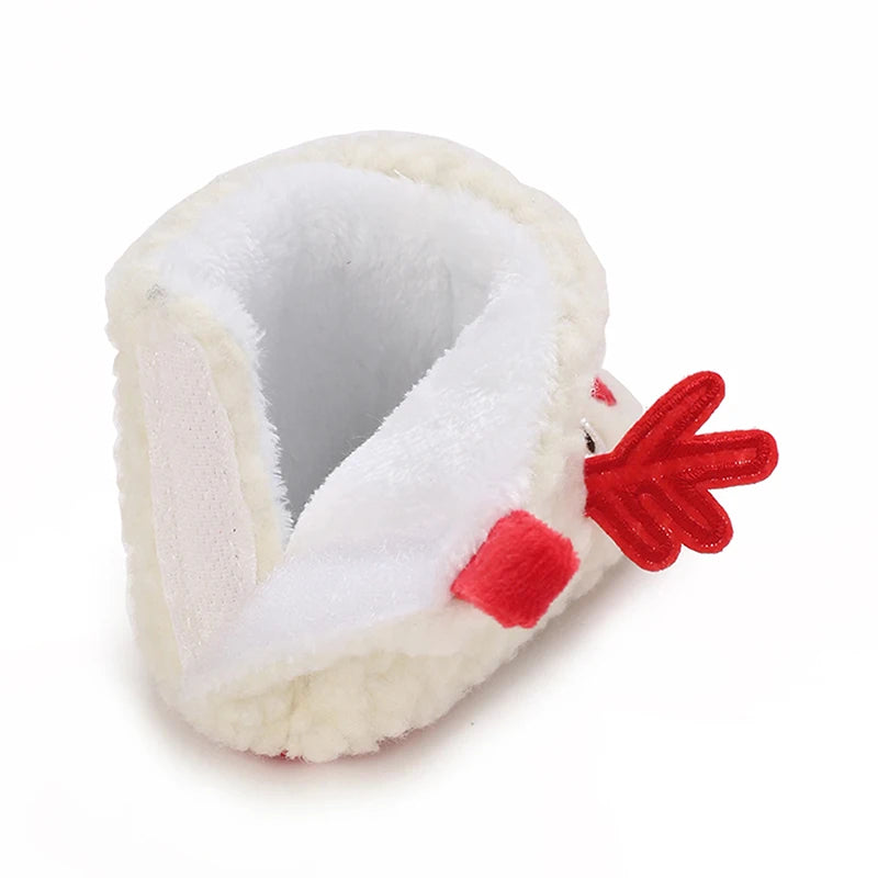 0-18M Newborn Baby Boys Fleece Winter Booties