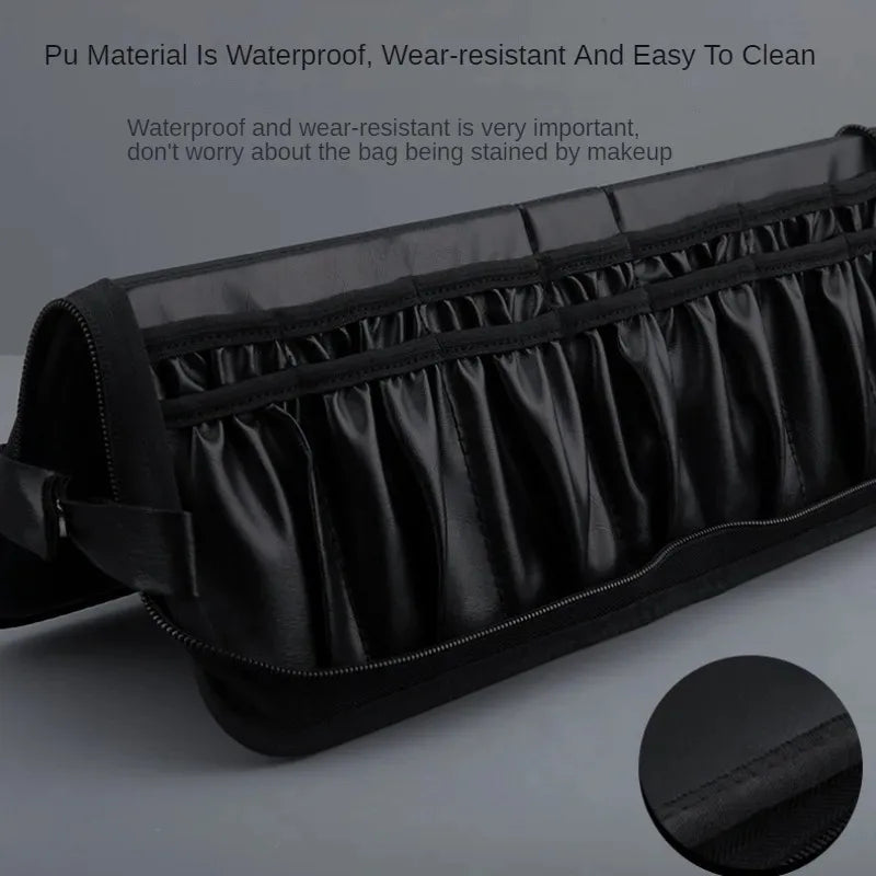 Foldable Makeup Brush Bag