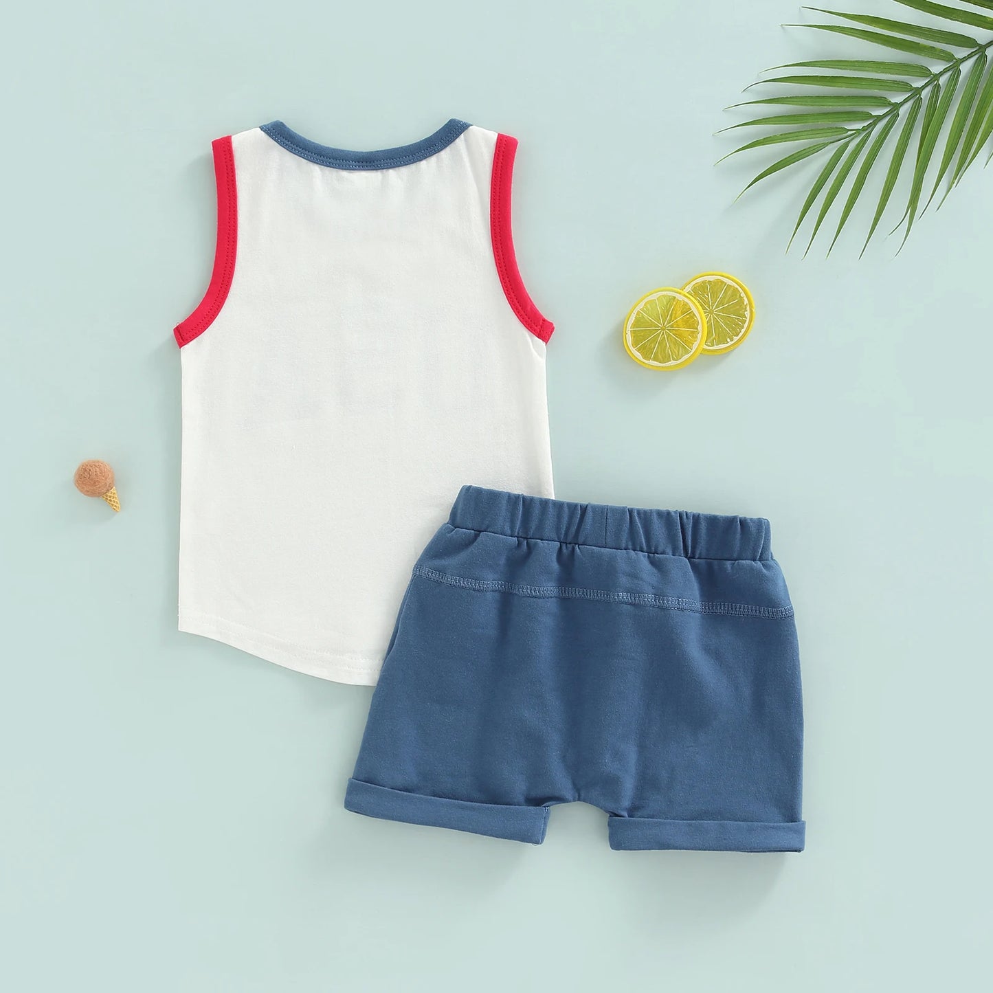 0-24M Baby Boys Girl Summer Outfit Set