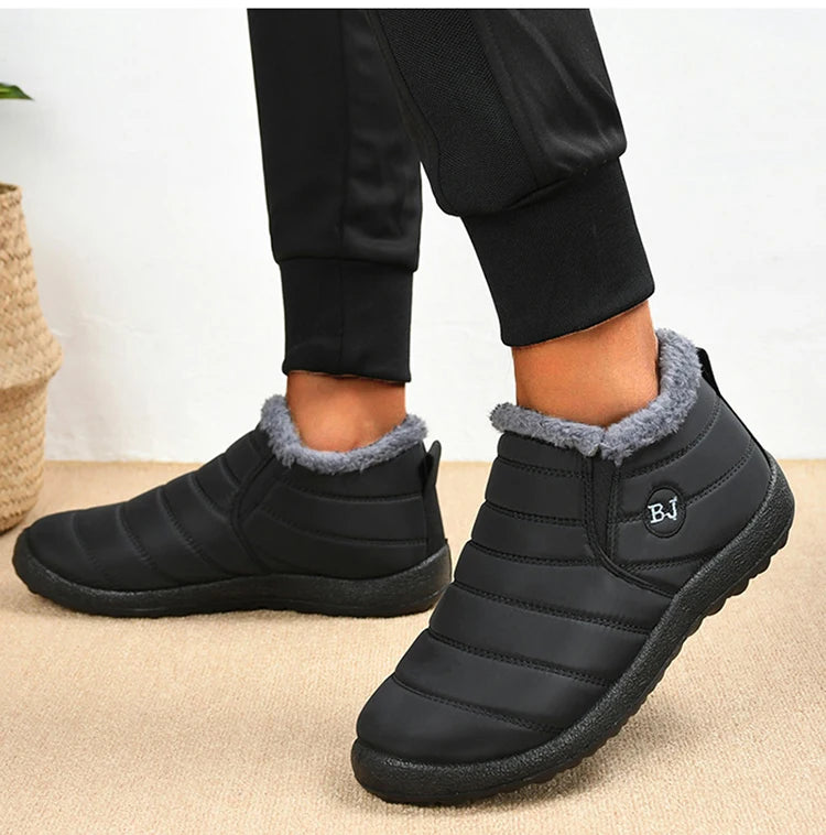 Women's Sneakers Soft Waterproof Fashion Winter Women Solid Comfortable Casual