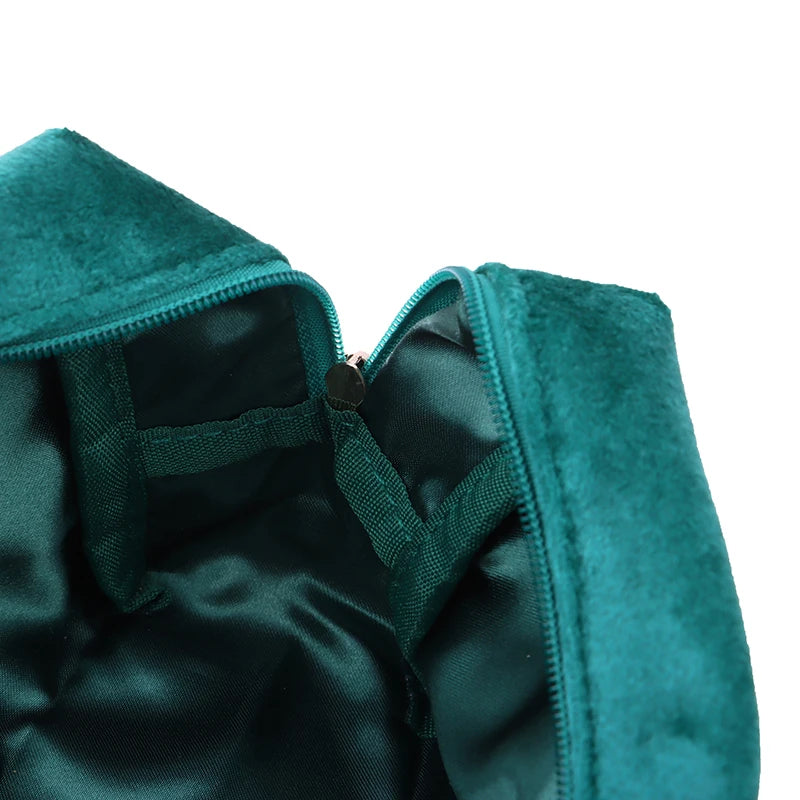 1 Pc Velvet Women Cosmetic Bag Travel