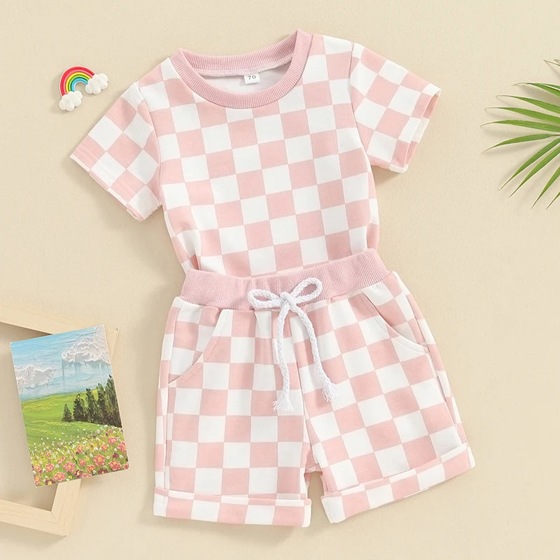 0-3Y Toddler Baby Girl Summer Clothing Set