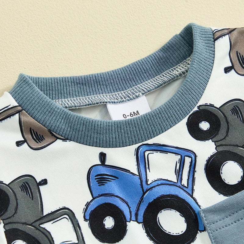 0-3Y Toddler Baby Boy Summer Outfit Set