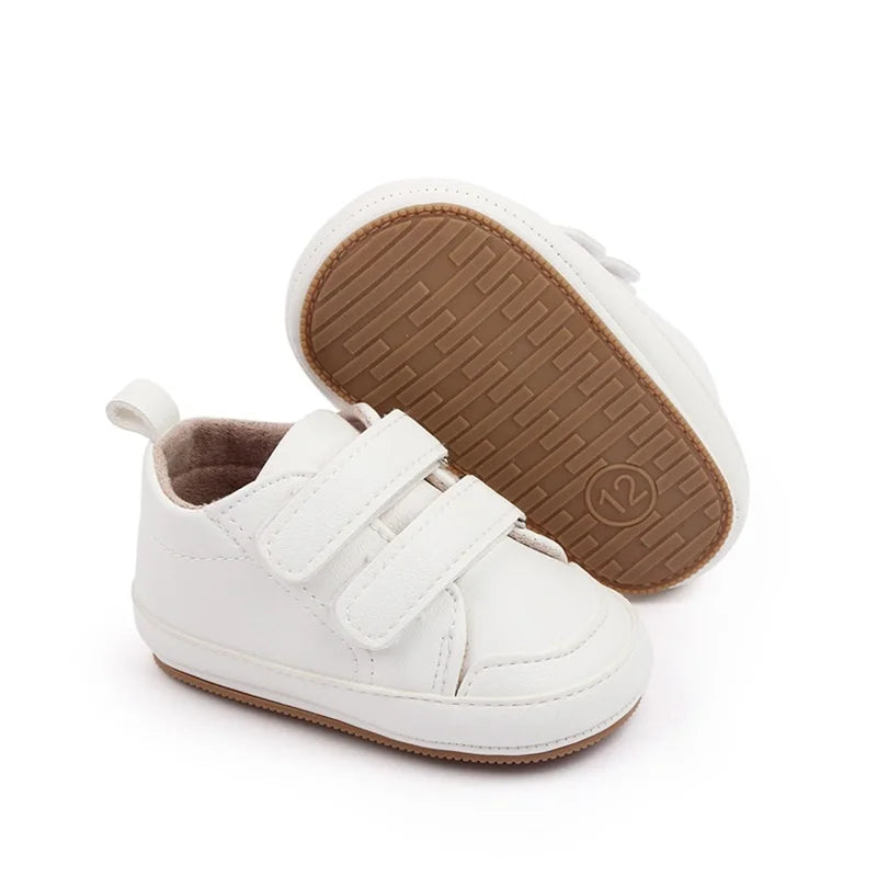 0-18M PU Leather Anti-Slip Sole First Walker Shoes