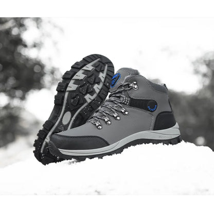 Men's Pu Leather Waterproof Sneakers