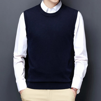 Men's Korean Round Neck Business Sweater