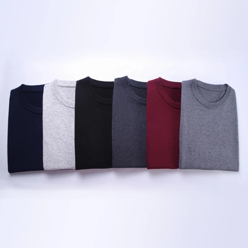Men's Korean Round Neck Business Sweater