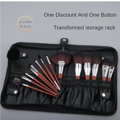 Foldable Makeup Brush Bag