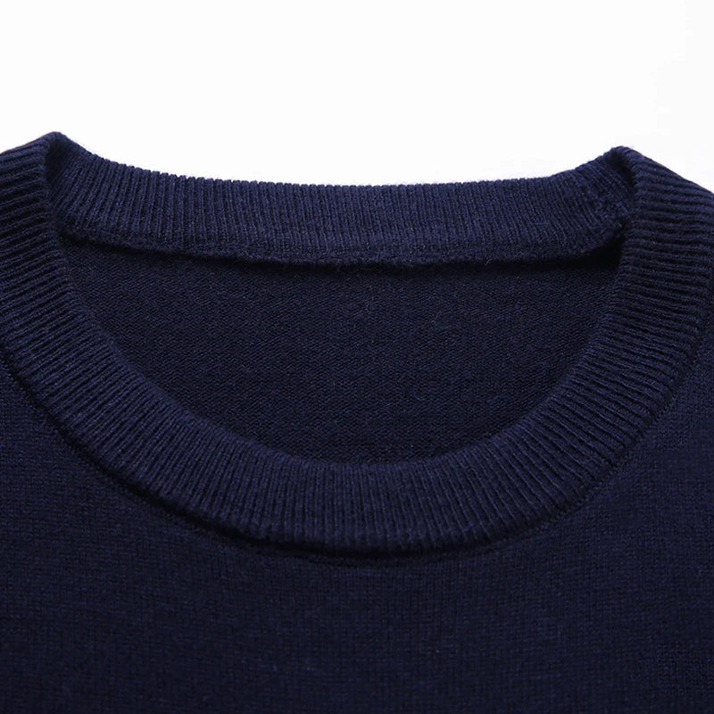Men's Korean Round Neck Business Sweater