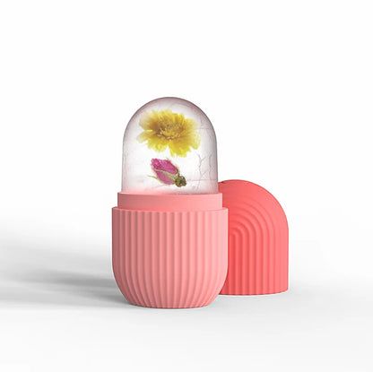 Silicone Ice Cube Ball Face Massager