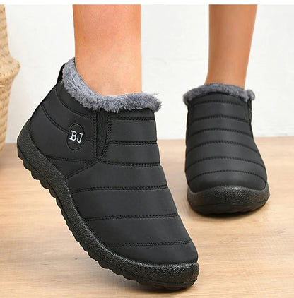 Women's Sneakers Soft Waterproof Fashion Winter Women Solid Comfortable Casual
