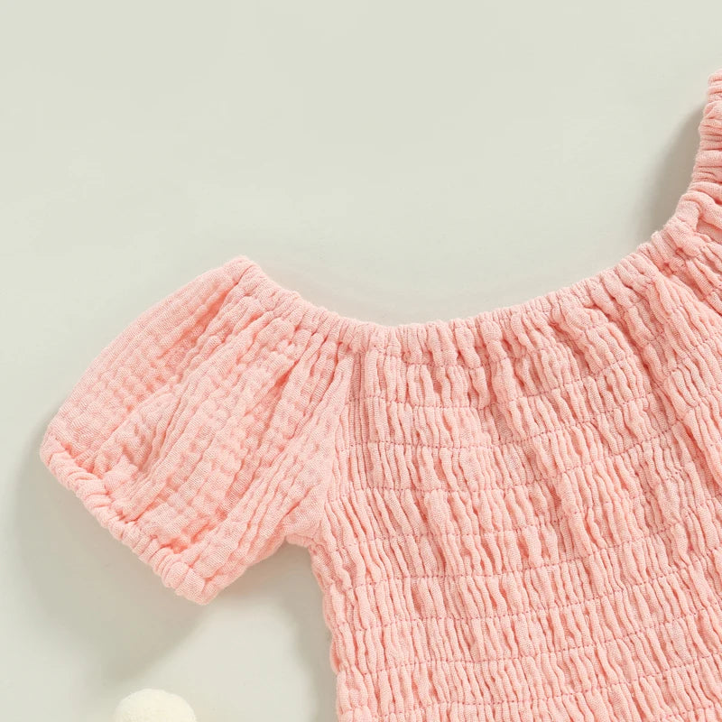 0-5Years 2Pcs Kids Girls Summer Clothing Set