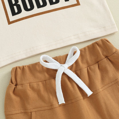 Toddler Baby Boy Summer Clothing Set