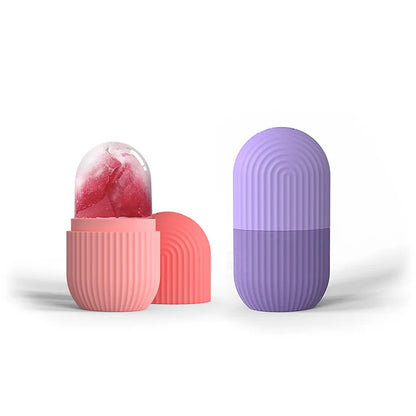 Silicone Ice Cube Ball Face Massager