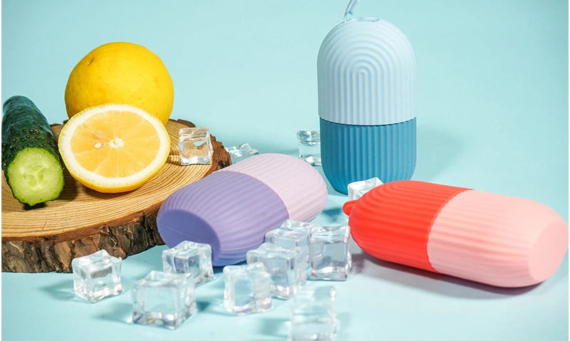 Silicone Ice Cube Ball Face Massager