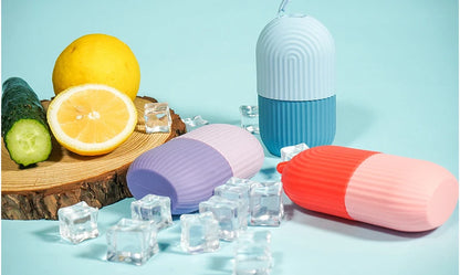 Silicone Ice Cube Ball Face Massager