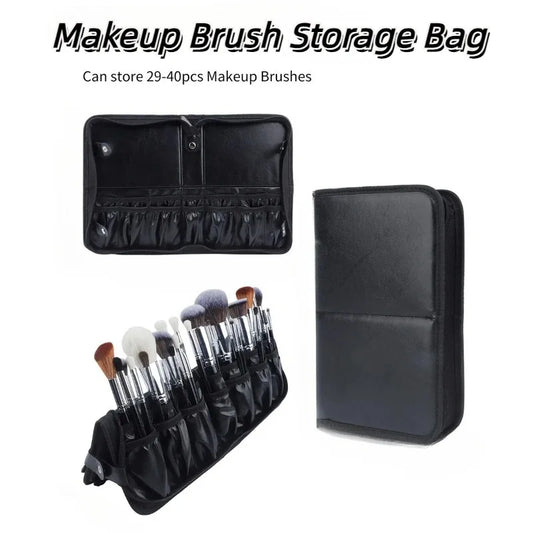 Foldable Makeup Brush Bag