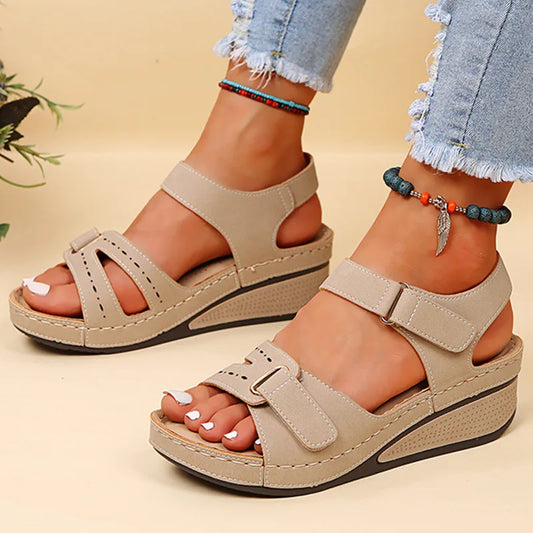 Women Soft Bottom Wedge Heels