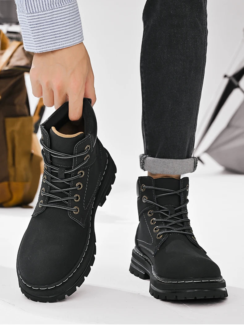 Men's Winter Warm Non-slip And Wear-resistant Sneakers