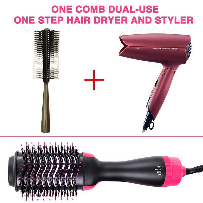 4 In 1 One Step Volumizer Blow Brush