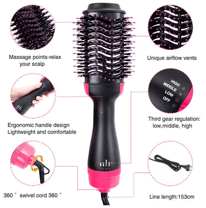 4 In 1 One Step Volumizer Blow Brush