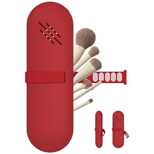 Silicone Makeup Brush Storage Bag