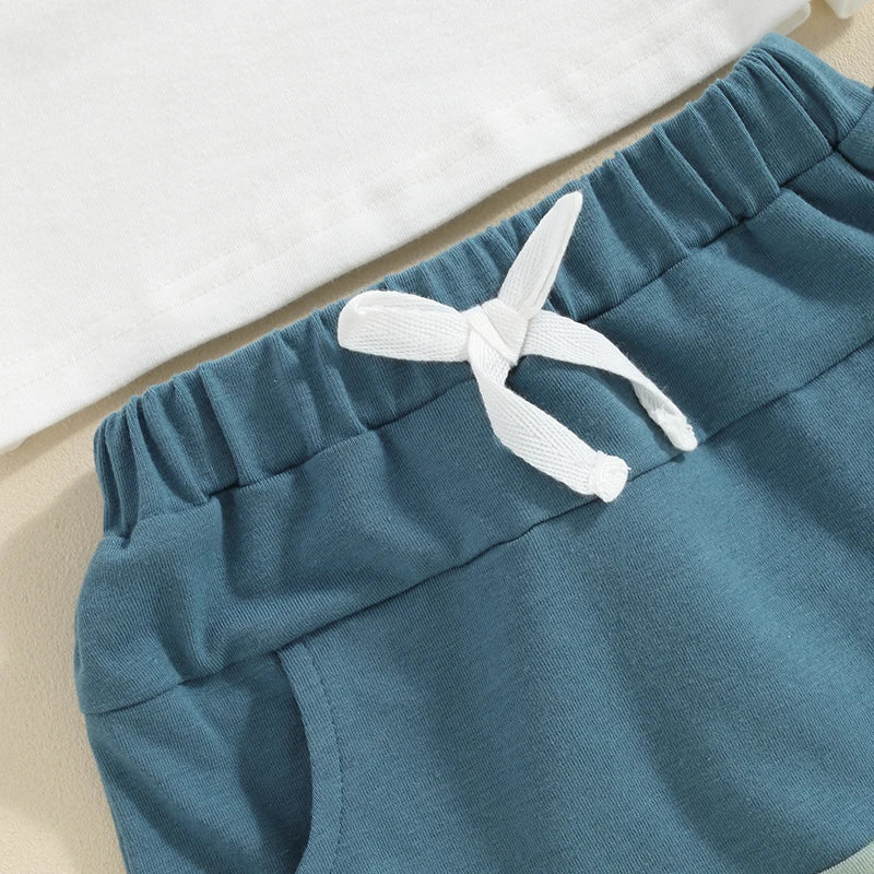 0-3Y Toddler Boys Summer Outfits Set
