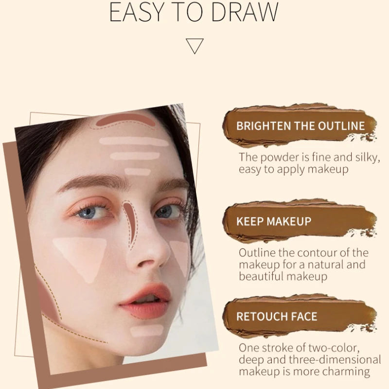 Double-headed Face Concealer Stick