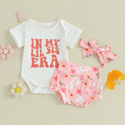 0-24M Toddler Baby Girl Summer Outfits Set