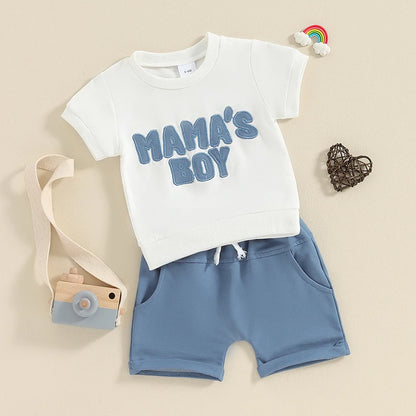 Toddler Baby Boy Summer Clothes Set