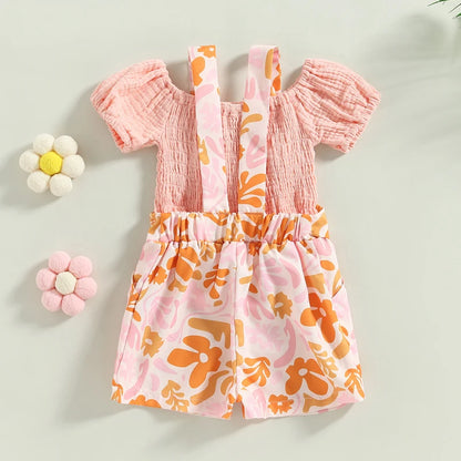 0-5Years 2Pcs Kids Girls Summer Clothing Set