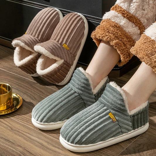 Women Winter Indoor Fluffy Warm Fuzzy Slippers