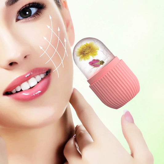 Silicone Ice Cube Ball Face Massager