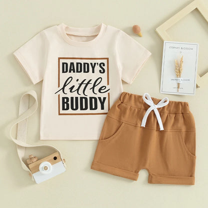 Toddler Baby Boy Summer Clothing Set